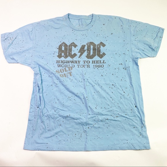 American Rag Other - AC/DC American Rag XL Blue Retro Graphic Tee Shirt
